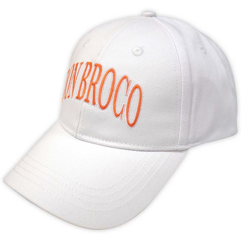 Don Broco - Orange Logo Baseball pet - Wit